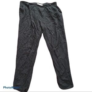 One 5  one Ladies Black casual Cropped Pants SZ L